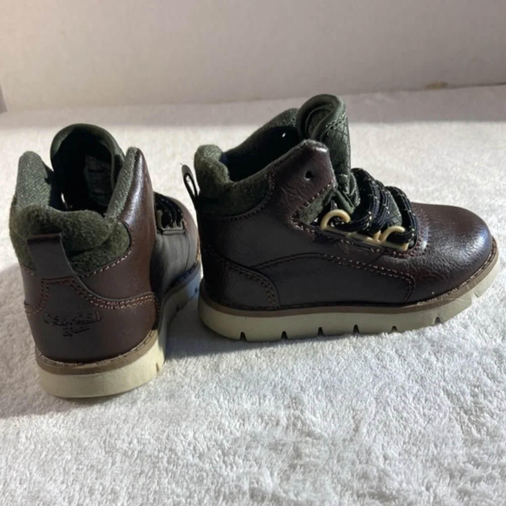 OshKosh B’gosh Toddler’s Brown Adler Boots